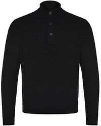 FILIPPO DE LAURENTIIS - Polo Made Of A Wool And Cashmere Blend - Lyst