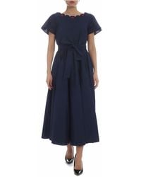 Vivetta - Olbia Embroidered Bell Dress - Lyst