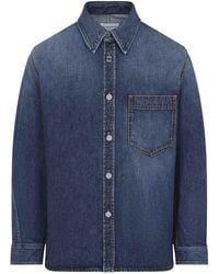 Givenchy - Overshirt Denim Shirt - Lyst