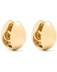 Coperni - Xl Creole Logo Earrings - Lyst