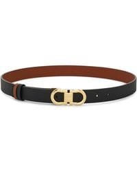 Ferragamo - Leather Belt - Lyst