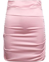 Fiorucci - Satin Effect Midi Skirt - Lyst