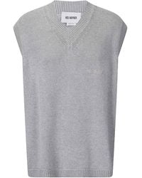 Hed Mayner - Gilet With Embroidery - Lyst