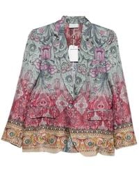 Pierre Louis Mascia - Silk Single-Breasted Jacket - Lyst
