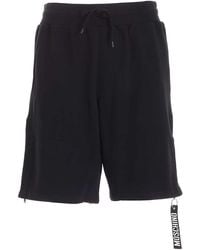 Moschino - Zip Detailed Bermuda Shorts - Lyst
