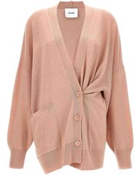 Nude - Oversize Cardigan - Lyst