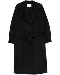 Frankie Shop - Issen Wool Blend Long Coat - Lyst
