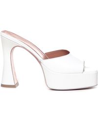 Giuliano Galiano - Charlie Mules In Patent Leather - Lyst
