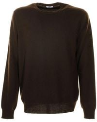 Malo - Wool Crew Neck Sweater - Lyst