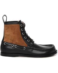 Loewe - Campo Loafer Boots - Lyst