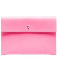 Alexander McQueen - Leather Clutch - Lyst