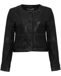 Leather Authority - Whitney Perfo Jacket - Lyst