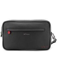 Kiton - Leather Clutch Bags - Lyst