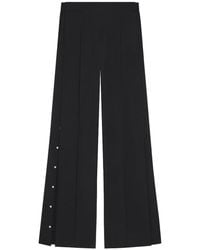 Courreges - Courrèges Twill Flared Trousers - Lyst
