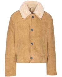 Ami Paris - Chaqueta De Cuero - Lyst