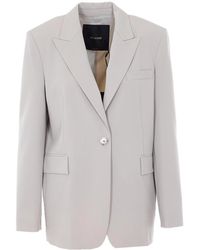 Pinko - Freda Jacket With Frontal Button Closure - Lyst