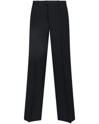 Jil Sander - Tailored Virgin Wool Trousers - Lyst