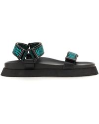Moschino - Sandal With Logo - Lyst