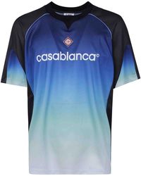 CASABLANCA - Short Sleeve Football Top - Lyst