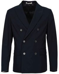 Paolo Pecora - Double-Breasted Jacket - Lyst