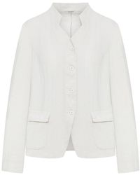 Transit - Stretch Linen Blend Jacket - Lyst