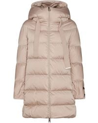 Herno - Cream Puffer Down Jacket - Lyst