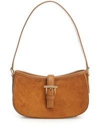 McQueen - Mini T-Buckle Shoulder Bag - Lyst