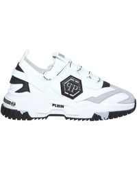 Philipp Plein - Predator Sneakers In Fabric And Leather - Lyst