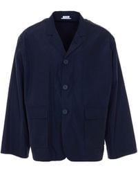 Thom Browne - Jacket With Frontal Buttons Closure - Lyst