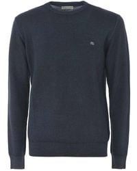 Etro - Wool Crew Neck Sweater - Lyst