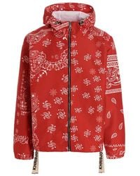 Khrisjoy - Windbreaker Bandana Hood Jacket - Lyst