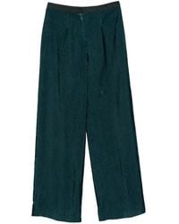 forte_forte - Soft Petrol My Pants Casual Trousers - Lyst