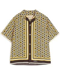Valentino Garavani - Bulles-Royales Print Bowling Shirt - Lyst