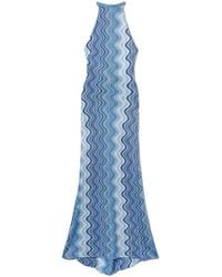 MC2 Saint Barth - Tony R Rachel Sea Wave Long Dress - Lyst