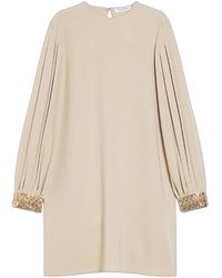 Max Mara - Ramadam Cady Blouse With Pleated Sleeves - Lyst