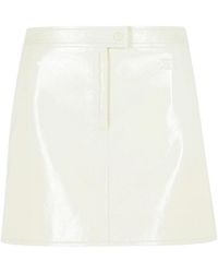 Courreges - Reedition Polyester Blend Miniskirt - Lyst