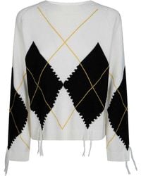 Pinko - Rundhalspullover - Lyst