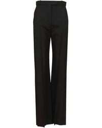 McQueen - Tailored Straight-Leg Trousers - Lyst