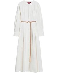 Max Mara - Orvieto Cotton Shirt Dress - Lyst