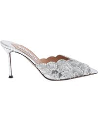 Aquazzura - Ce Soir Pump Mules - Lyst