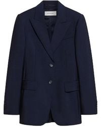 Sportmax - Benares Slim Fit Tailored Blazer - Lyst