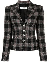 Alessandra Rich - Giacca Check - Lyst