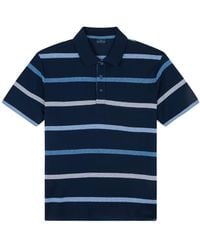 Paul & Shark - Jaspe 'Cotton Pole With Striped Motif - Lyst