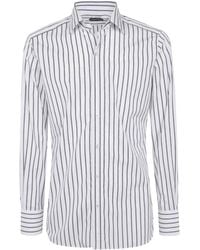 Tom Ford - Popeline Stripe Slim Fit Shirt - Lyst