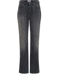 Marine Serre - Moon Denim Cotton Jeans - Lyst