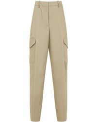 Givenchy - Cotton And Wool Pants - Lyst