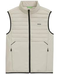BOSS - Outwear Waistcoat - Lyst