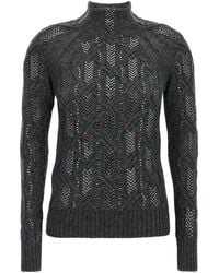 Ermanno Scervino - Crystal Braid Sweater - Lyst