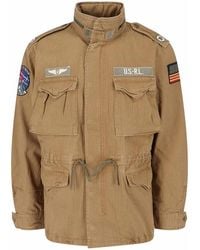 Polo Ralph Lauren - Military Jacket With Patch - Lyst