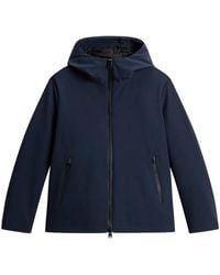 Woolrich - Pacific Soft Shell Padded Jacket - Lyst